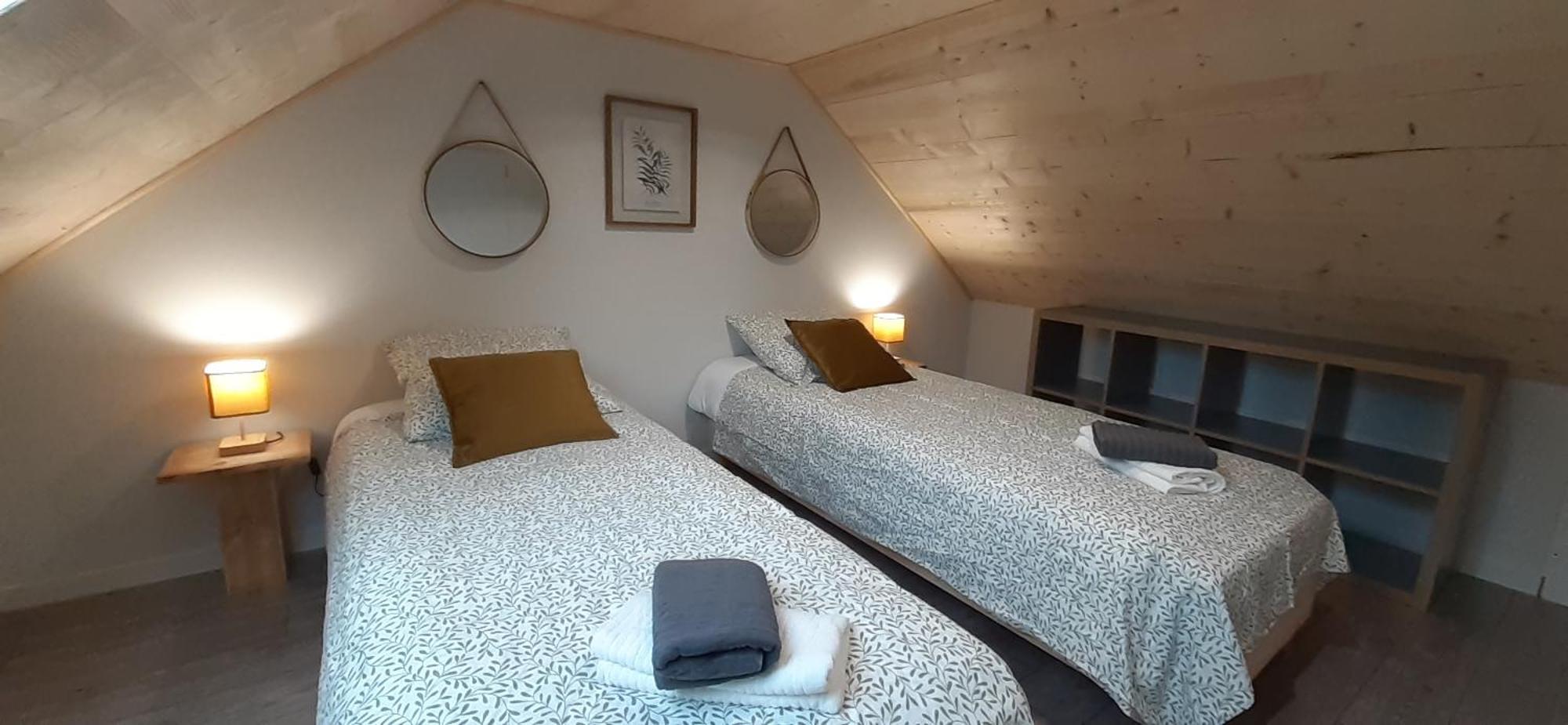 Chalets De Pont Cob Avec Spa Gouézec Extérieur photo
